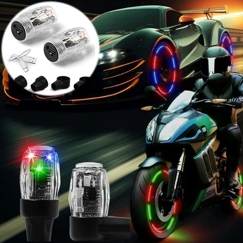 2 or 4 LED vehicle tire valve stem lights