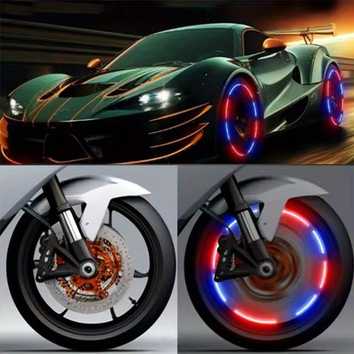 2 or 4 LED vehicle tire valve stem lights
