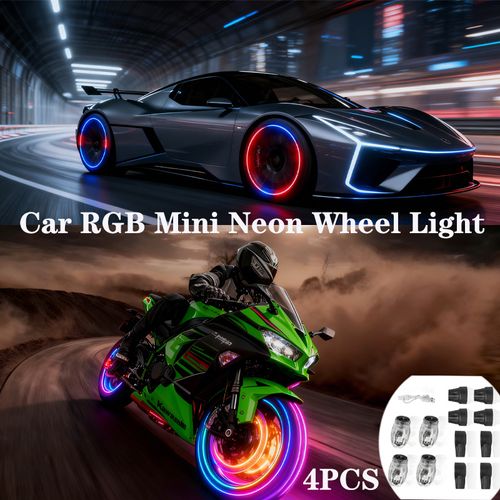 2 or 4 LED vehicle tire valve stem lights