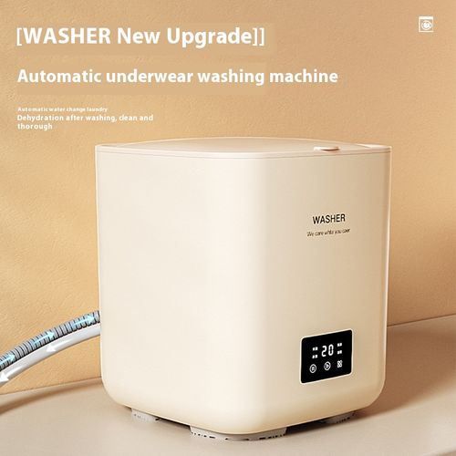 Portable 7L mini washing machine with automatic underwear, socks and baby washing machine, equipped with ozone sterilization and pet protection design