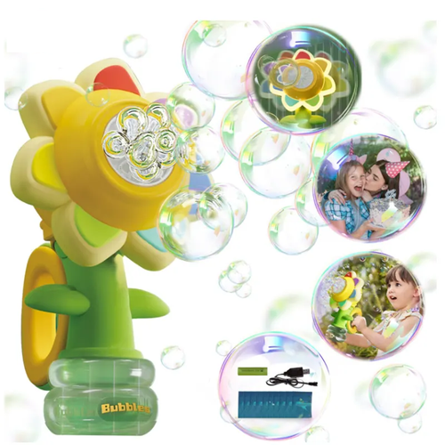 🫧 🌻This sunflower design bubble machine has changed our bath routine