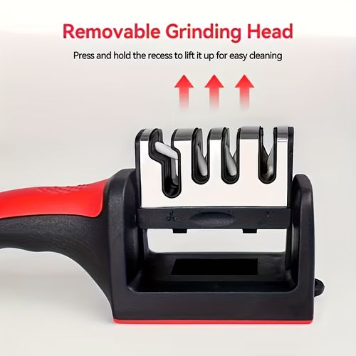 Two 4-in-1 professional hand polishing tools for quick polishing, grinding, and repairing kitchenware.