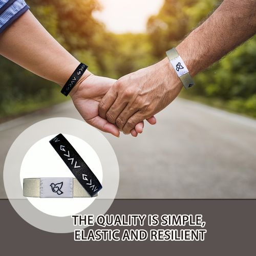 4pcs  NFC Bible Elastic Bracelet   (Built-in NFC chip)