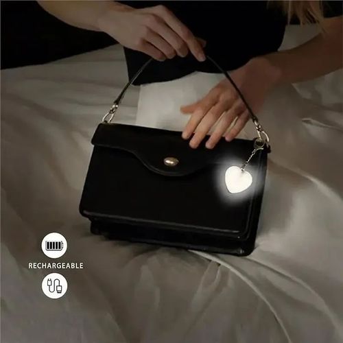 3PCS LED heart-shaped handbag sensor light💡❤