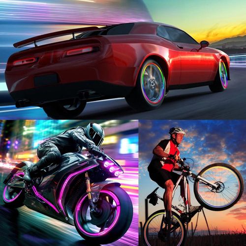 2 or 4 LED vehicle tire valve stem lights