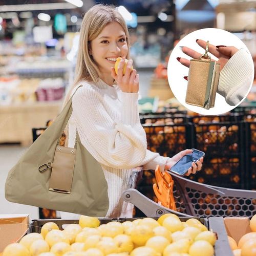 Mini keychain storage bag (foldable)