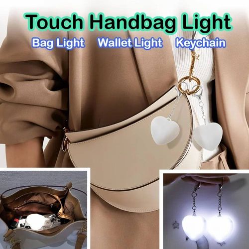 3PCS LED heart-shaped handbag sensor light💡❤