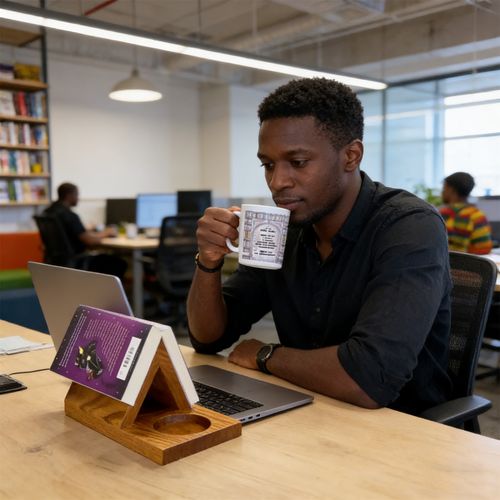 Multifunctional Triangular Reading Stand