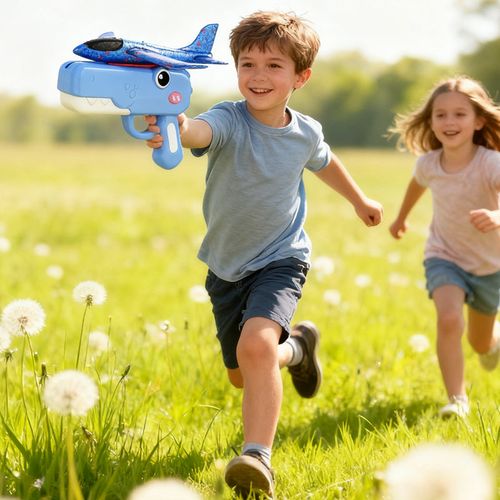 🔥Limited Time Promotion 50% OFF🎁🛩️Dinosaur Airplane Launcher Toy for Kids