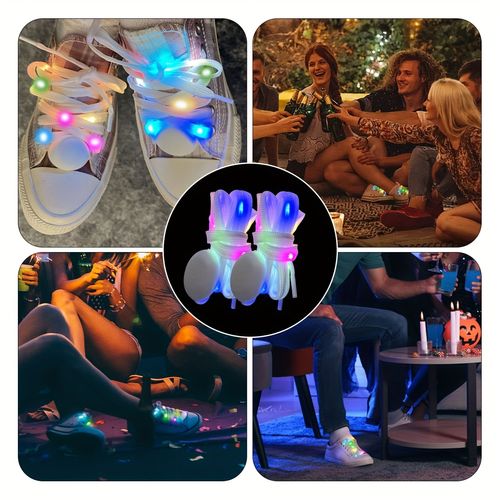Cool glowing shoelacesSuitable for nighttime parties