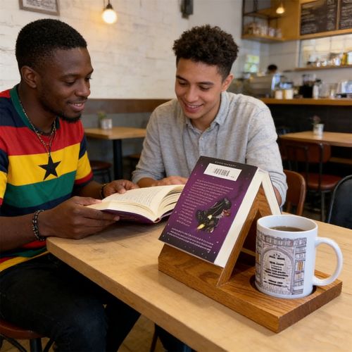 Multifunctional Triangular Reading Stand