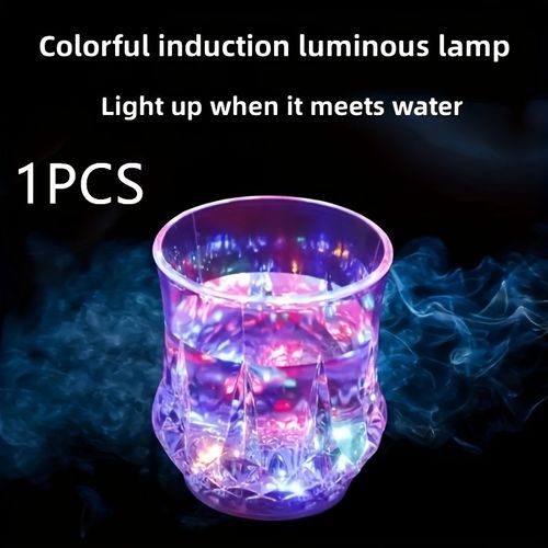 🔥🔥🔥(8-piece set) Glowing Colored LED Water Bottle