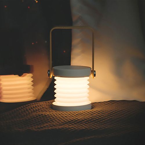 ABS handle, rechargeable, foldable, illuminated touch lamp, charging night light, reading lamp, portable lantern, dimmable.