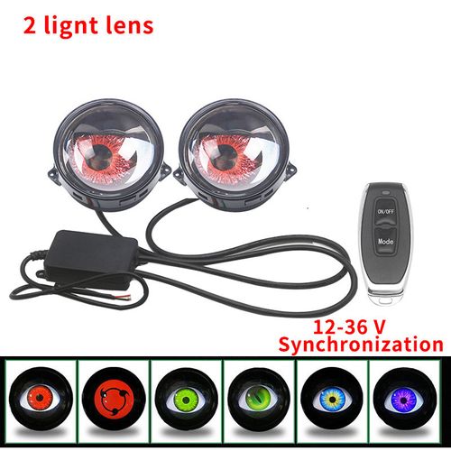 Devil's Eye Car Bulb Modification