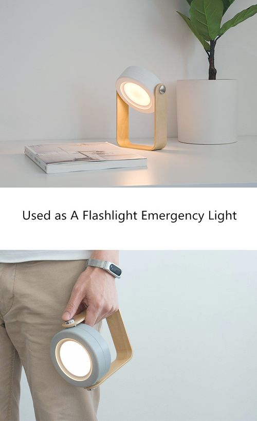 ABS handle, rechargeable, foldable, illuminated touch lamp, charging night light, reading lamp, portable lantern, dimmable.