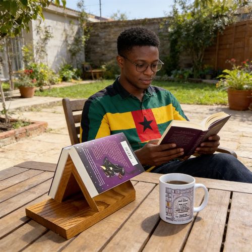 Multifunctional Triangular Reading Stand