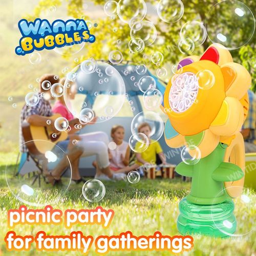 🫧 🌻This sunflower design bubble machine has changed our bath routine