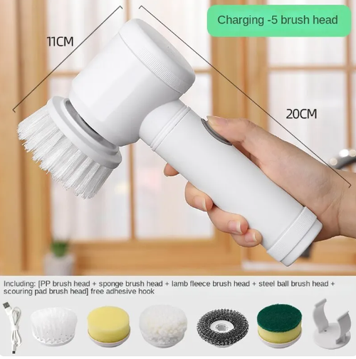 Multi-functional electric cleaning brush - suitable for kitchen and bathroom