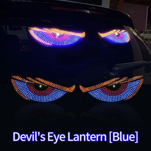 Dynamic display of car demon eye LED car sticker