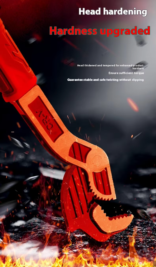 Multi-Function Universal Wrench - SMU 8-Inch Quick Self-Locking Auto-Adjusting Compact Tool