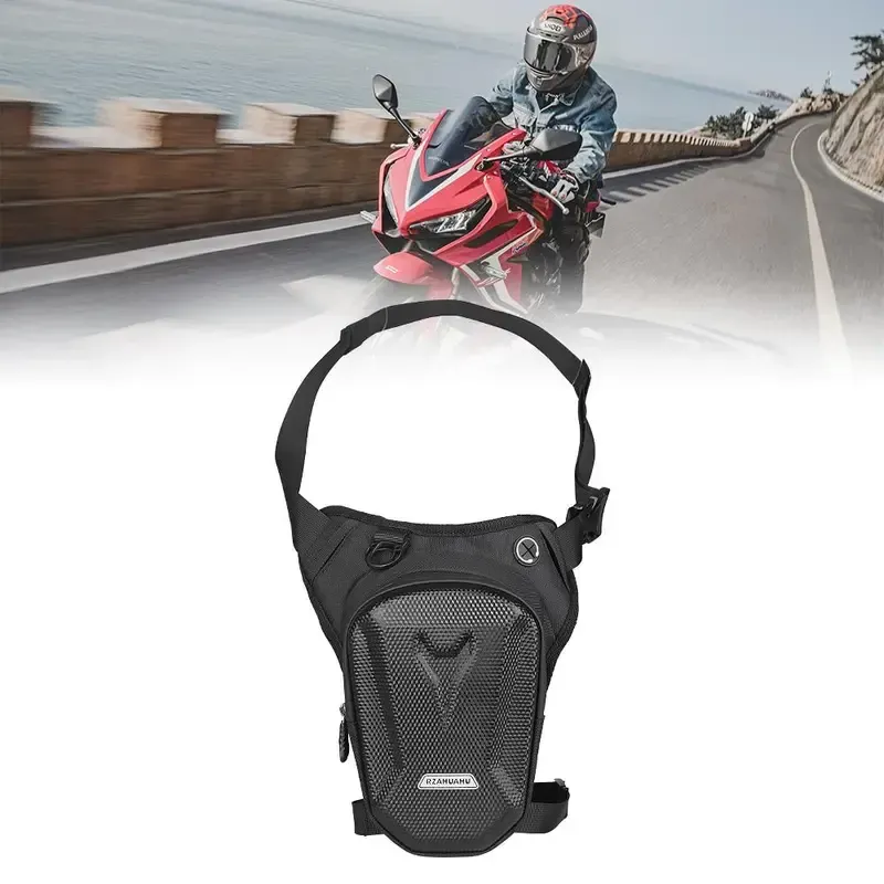Durable Motorcycle Leg Bag | Water-Resistant Outdoor Tactical Pack for Men