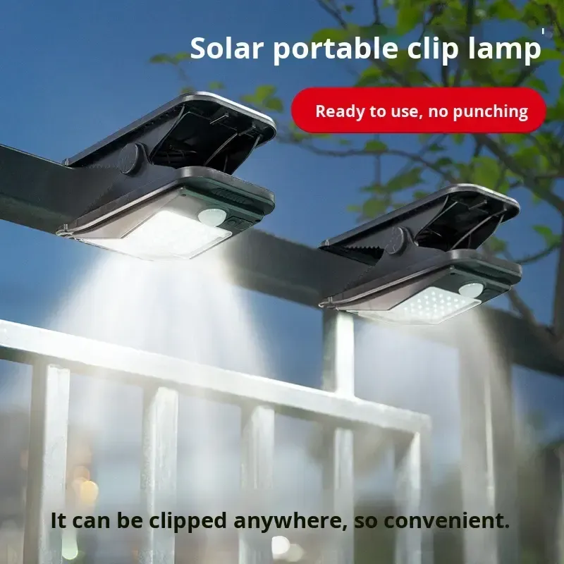 Solar Outdoor Motion Sensor Lights – Waterproof, Versatile Illumination for Your Yard & Fence