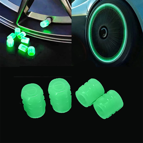 Glow-Up Valve Caps for Cars & Motorcycles