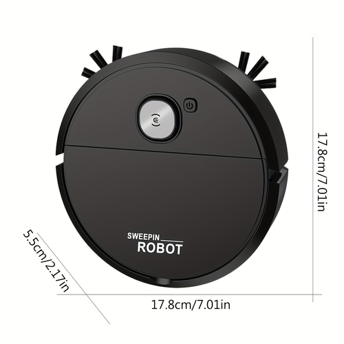 3-in-1 Smart Robot Vacuum – Automated Sweep, Mop & Suction for Easy Cleaning