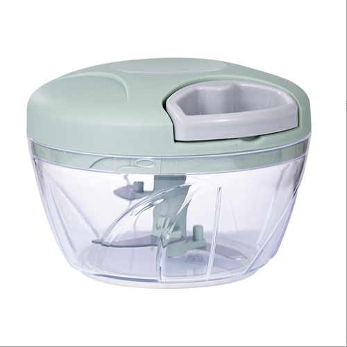 Portable Pull-Cord Food Chopper – Mini Blender for Garlic, Chili & Baby Food