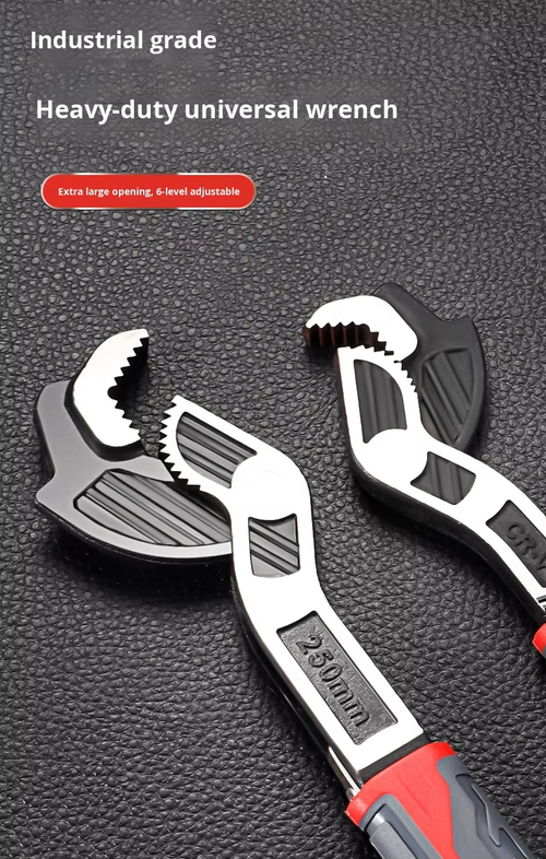 Multi-Function Universal Wrench - SMU 8-Inch Quick Self-Locking Auto-Adjusting Compact Tool
