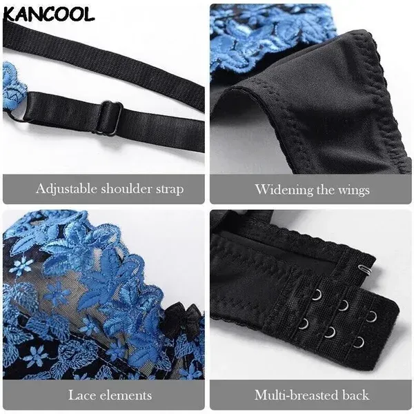 Plus Size Bra Women Wire Free Comfort Soft Breathable. (Buy one get one free