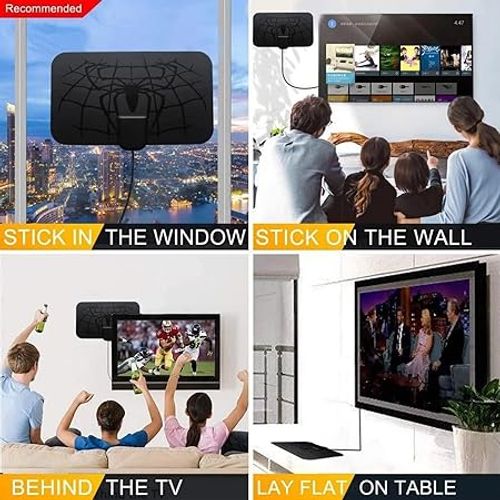 Upgraded Digital HD TV Antenna Indoor for Smart TV