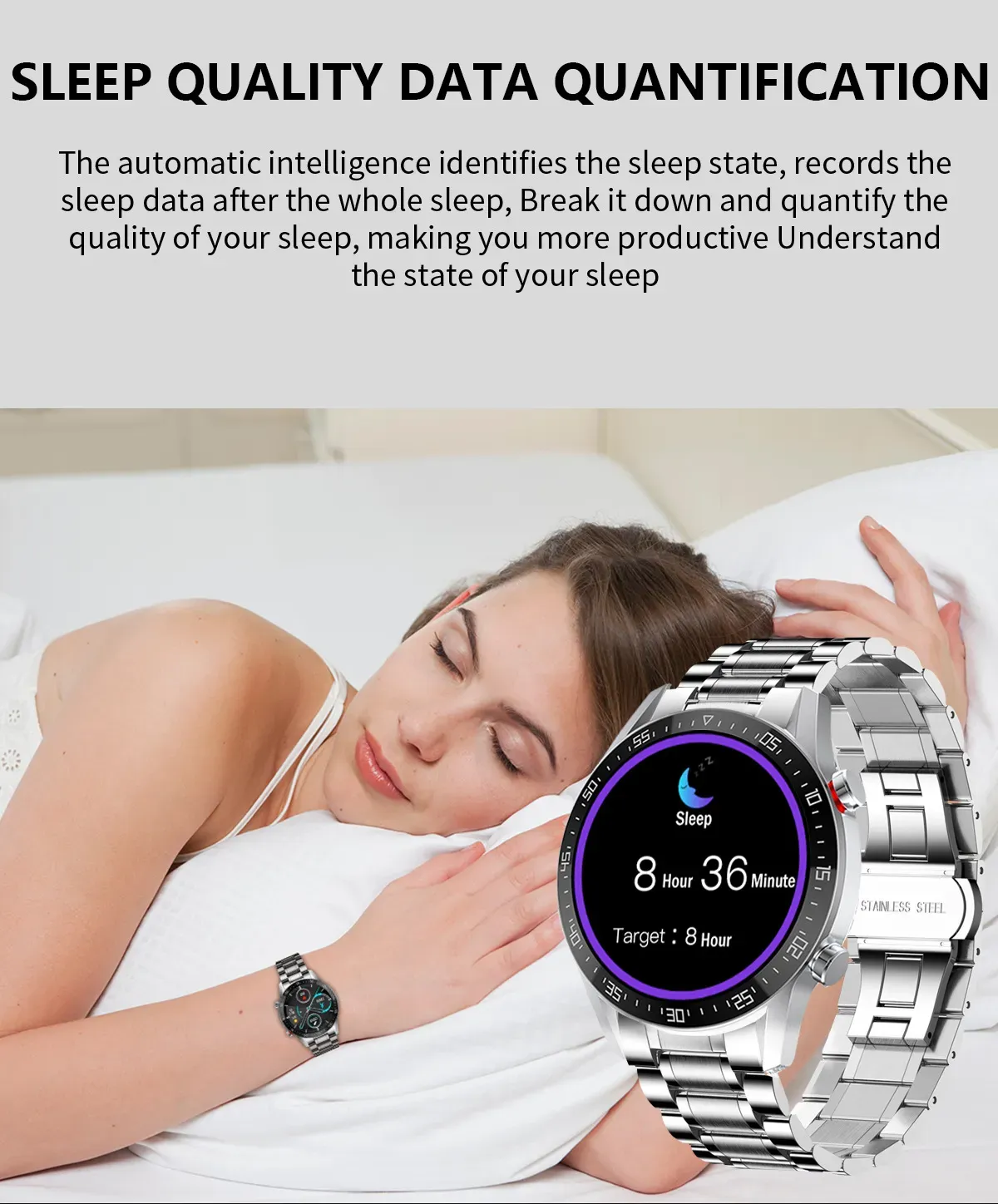 SK7 Bluetooth Call Smart Watch 1.3 Inch HD Screen AI Voice Fitness Tracker Health Sports Waterproof Women Men Watch