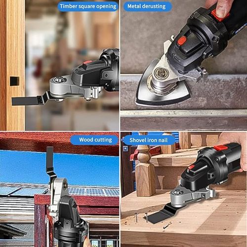 Converter Oscillating Tool Adapter Kit 100 Type Aluminum Angle Grinder Polishing Oscillating Multitool Accessories Kit