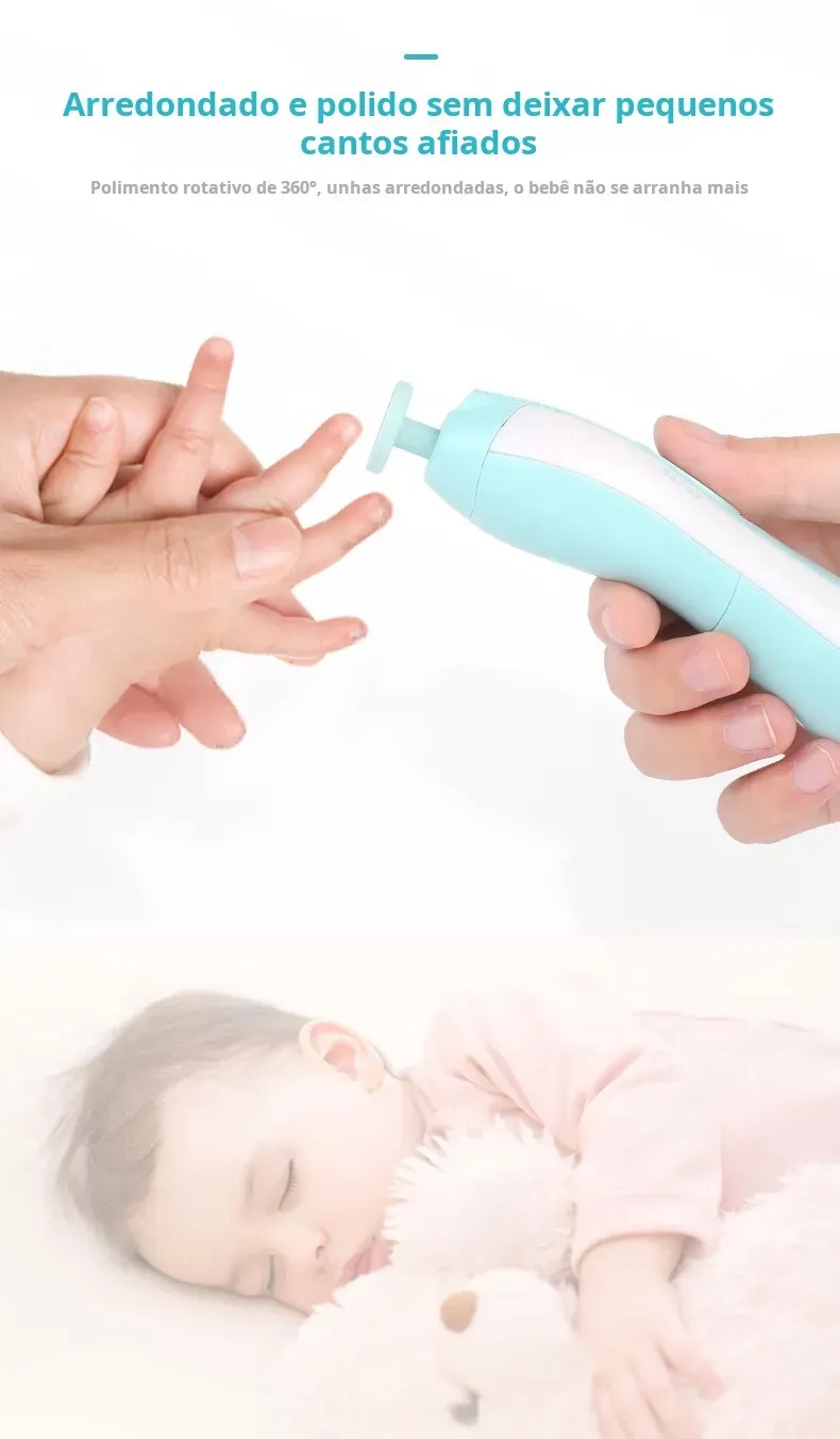 Lixadeira Elétrica para Unhas de Bebê