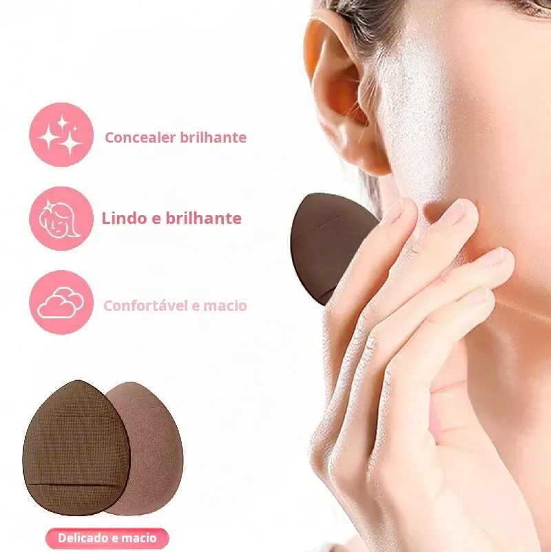 Kit profissional de pincéis de maquiagem para