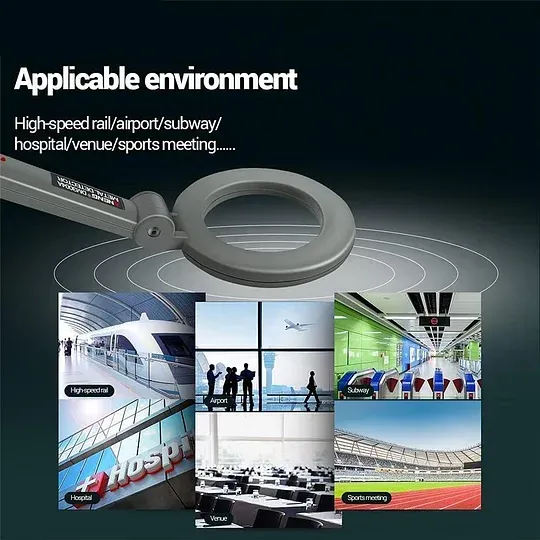 Handheld Highly Sensitive Metal Detectors