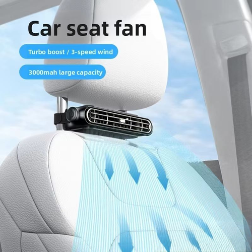 Car Seat Velcro Fan
