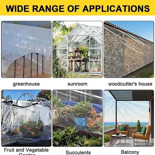 Heavy Duty Clear Tarp