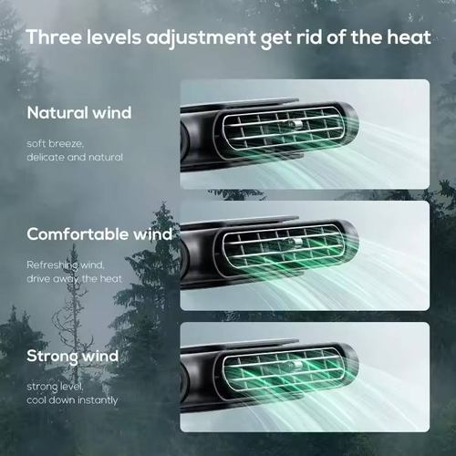 Car Seat Velcro Fan