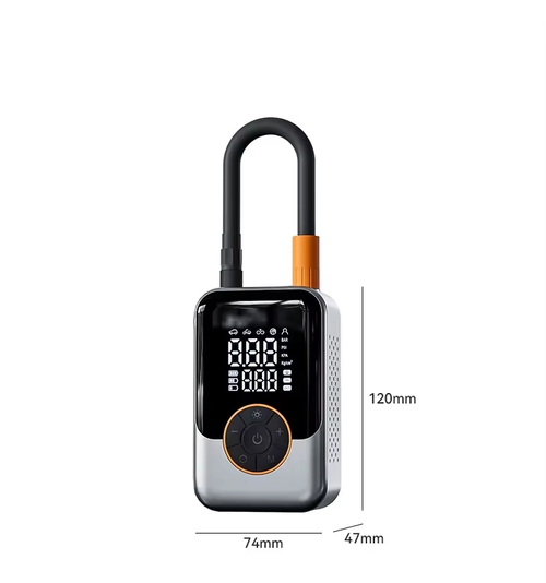 Car wireless tire inflator, portable air compressor