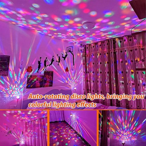 Colorful Rotating Magic Ball Light