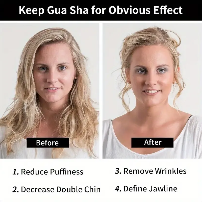 Local warehouseNatural Obsidian Heart-Shaped Gua Sha Facial Tool for Face - Ergonomic Double Chin & Jawline Sculpting, Light Beige Tightening & Lymphatic Drainage, Luxury Skincare Gift Box for Women, Beauty Tools for Face, Sleek Gloss Finish, Polished Surface