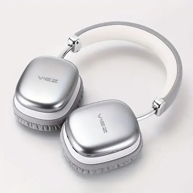 Local warehouseWireless Gaming Headset with 40-Hour Playtime, Rich Bass, Crystal-Clear Calls, Active Noise Cancellation, Gaming Headphones with Mic, USB-C Rechargeable Battery, Compatible with All Smartphones, Tablets, and Gaming Devices for Office, Travel, Gaming, and Sports