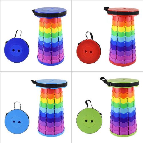 rainbow folding stool（Pack of two）
