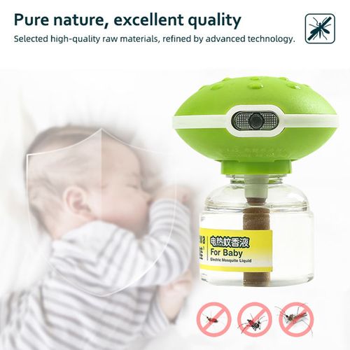 Electric mosquito liquid（Includes one product device and two boxes of refill solution.）