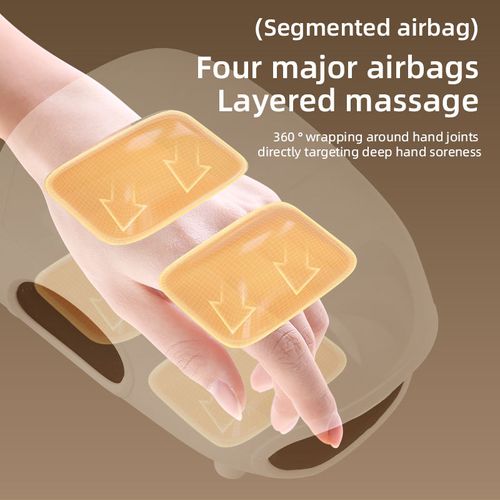 Hand airbag massager