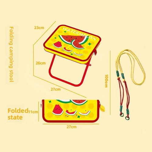 crossbody bag folding stool