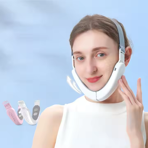 V-shaped face lifting device