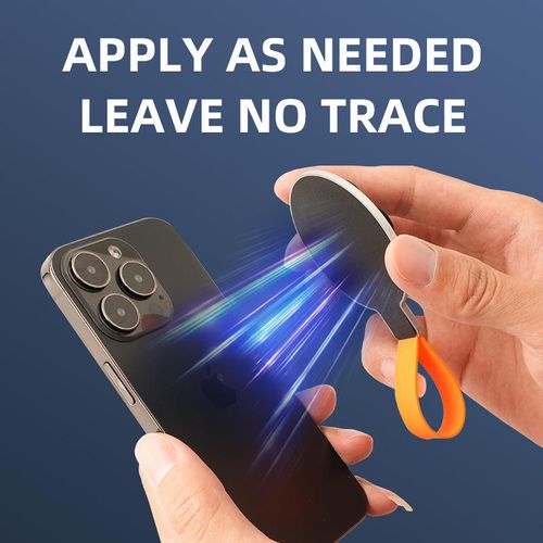 Portable phone holder+Suction cup silicone sticker（Random color）